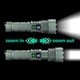 Фонарик ручной everActive FL-1500R "Scope", SMD LED 1500Lm, 25W, 26650/5000mAh, фокус, IPX4, USB-C, LED дисплей, магнит, PowerBank, 5 режимов, Box - изображение 10