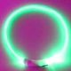 Світлодіодний LED нашийник для собак Supretto із зарядкою USB, зелений (94160003) - зображення 10