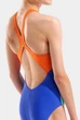 Купальник для дівчаток Arena PAINTING SWIMSUIT V BACK 010744-830 10 140 см Синій - зображення 4