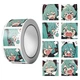 Наклейки Hatsune Miku 500 шт в рулоне аниме для ноутбука гитары телефона чемодана блокнота Хацунэ Мику водонепроницаемые Кавайные эмодзи - изображение 4