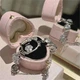 Браслет Hello Kitty серебристый со стразами в корейском стиле kawaii Y2K Sanrio boho Streetwear Preppy - изображение 6