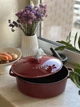 Жаровня чугунная 5,5 л Gerlach Natur Iron бордова (5901035508484) - изображение 2