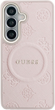 Панель Guess Saffiano Peony Embossed Ring MagSafe для Samsung Galaxy S26+ Pink (3666339613310) - зображення 3