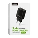 Сетевое зарядное устройство (адаптер) WALKER WH-26 1USB / 2.1A black - изображение 2