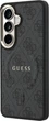 Etui plecki Guess 4G Embossed Ring MagSafe do Samsung Galaxy S26 Plus Black (3666339613167) - obraz 2