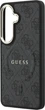 Etui plecki Guess 4G Embossed Ring MagSafe do Samsung Galaxy S26 Plus Black (3666339613167) - obraz 6