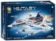 Klocki konstrukcyjne Adar samolot wojskowy 392 elementy 30734 (5901271630734) - obraz 1