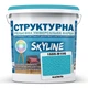 Краска цветная СТРУКТУРНАЯ Skyline 1555-B10G Капель 8 кг - изображение 1