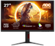 Монітор AOC 27” 27" 4K UHD IPS 160 Гц - зображення 1