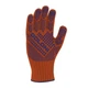 Рабочие перчатки DOLONI 4416 Cotton Light с ПВХ покрытием, хлопковые, 10, оранжевые - изображение 1