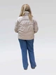 Женская демисезонная куртка Max Mara (Vivilona) 2738 Светлый капучино, S - изображение 4