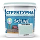 Краска цветная СТРУКТУРНАЯ Skyline 1015-B80G Бризель 8 кг - изображение 1