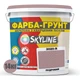 Кольорова Фарба - Грунт акрилова з кварцовим піском SkyLine 3020-R Пудровий 14 кг - изображение 2