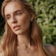 Серебряные серьги Minimal 520945цв - изображение 4