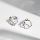 Серебряные серьги Minimal 520945цв - изображение 6