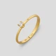 Серебряное кольцо с позолотой Minimal 11016п-16 16 - изображение 5