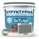 Фарба кольорова СТРУКТУРНА Skyline 5010-G30Y Хаума 24 кг - зображення 2