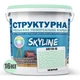 Краска цветная СТРУКТУРНАЯ Skyline 0515-G Зефрай 16 кг - изображение 2