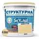 Краска цветная СТРУКТУРНАЯ Skyline 0530-Y10R Янса 4,8 кг - изображение 2