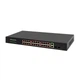 Коммутатор GreenVision GV-023-D-24G+2PG+2SFP 24FE PoE+ 2GE Uplink 2SFP Black - изображение 1