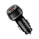 Автомобильное зарядное устройство ColorWay 2USB (Type-C PD65W + USB QC3.0 18W) 83W Black (CW-CHA068PD-BK) - изображение 1