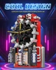 Конструктор механические часы Cyberpunk Mechanical Clock Mould King часы аккумуляторные, для взрослых и детей, 1601 деталей 10187 - изображение 8