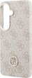 Etui plecki Guess 4G Rhinestone Round Logo MagSafe do Samsung Galaxy S26 Plus Pink (3666339613372) - obraz 6