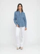 Рубашка женская U.S. Polo Assn 216358-AA00A(MEDIUM WASH) S Синяя (786662251294) - изображение 3