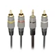 Кабель мультимедійний 3.5 Jack (4pin) to 3RCA 1.5m Cablexpert (CCAP-4P3R-1.5M) - зображення 1
