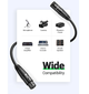 Аудіокабель UGREEN AV130 Cannon Male to Female Microphone Extension Audio Cable 5m Black (UGR-20712) - зображення 3
