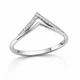 Каблучка срібна фантазія з фіанітами Silver Style 17.5 р. (10451.15 sku:2300103757589) - зображення 2