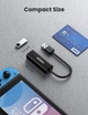 Внешний сетевой адаптер USB to RJ45 Ugreen CR111 USB 3.0 Gigabit Ethernet Adapter 1Гбит/с (Black) - изображение 4