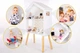 Дерев'яний ляльковий будиночок KinderToys 100 см з меблями та аксесуарами для захоплюючих ігор та розвитку уяви - зображення 1
