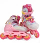 Комплект роликов с защитой 40-131S Best Roller колеса PU светящиеся. Multicolor (размер 35-38) (186068) - изображение 3
