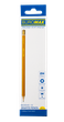 Олівець графітовий BUROMAX 8545-12 2H PROFESSIONAL жовтий (12) /BM.8545-12/ - изображение 2
