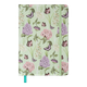 Блокнот BUROMAX А5 96арк. GENTLE 255113-15 салатовий, тв.лам.обкл., на гумці, крем.папір (6) (/BM.255113-15/ - зображення 1