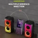 Портативная колонка Hopestar Party 110 Mini 8 Вт, 6000 mAh Черный - изображение 7