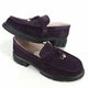 Лоферы женские замшевые MYZ 0911 PURPLE весна лето осень из натуральной замши. Размер 39 - изображение 6