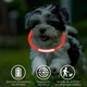Світлодіодний LED нашийник для собак Supretto із зарядкою USB, синій (94160002) - зображення 7
