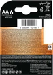 Щелочные батарейки Duracell AA (LR6) MN1500 Basic 6 шт (5000394142183) - изображение 3