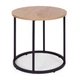 Набір журнальних столиків ModernHome by Multistore Loft 2 шт круглі Світлий дуб (5905817010233) - зображення 6