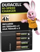 Зарядное устройство Duracell CEF14 4 часа 1 шт (5000394114500)(5004990) - изображение 1