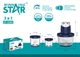 Блендер WINNINGSTAR ST-5581 300W MAX 2.5L Blue - изображение 12