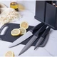 Набір кухонного приладдя 19 предметів Kitchen Set силіконові ЧОРНИЙ (065y) - зображення 7