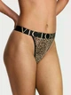 Котонові трусики-танга Victoria's Secret Exploded Logo Cotton 90s Brief Panty S Леопардові 27264010 - изображение 1