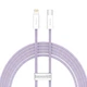 Кабель Baseus Dynamic Series Fast Charging Type-C to Lightning 20W 2м (CALD000105) Purple - зображення 1