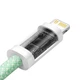Кабель Baseus Dynamic Series Fast Charging Type-C to Lightning 20W 2м (CALD000103) Blue - зображення 4