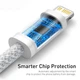 Кабель Baseus Dynamic Series Fast Charging Type-C to Lightning 20W 2м (CALD000102) White - зображення 11