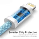 Кабель Baseus Dynamic Series Fast Charging Type-C to Lightning 20W 1м (CALD000003) Blue - зображення 13