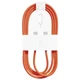 Кабель movex быстрой зарядки 60w для iPhone iPhone 15 16 17 Max Huawei Xiaomi Meizu Vivo Oppo Type-C to (оранжевый) - изображение 2